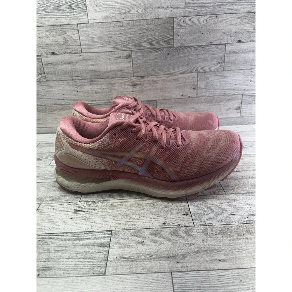 Asics Gel‎ Nimbus 23 Womens Running Shoes Size 9.5 Pink Athletic Sneakers